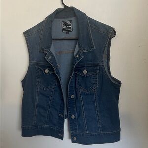 Wax Jean Authentic Quality Denim Vest